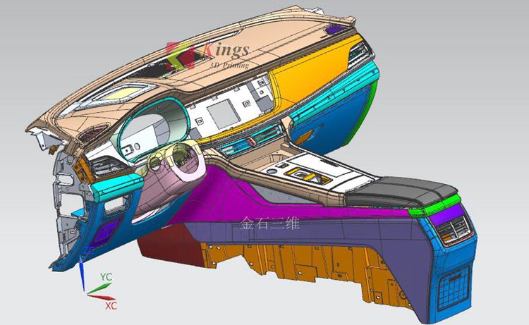 深挖兩年，秋平模型借助金石3D打印機(jī)崛起為重慶汽車手板之最