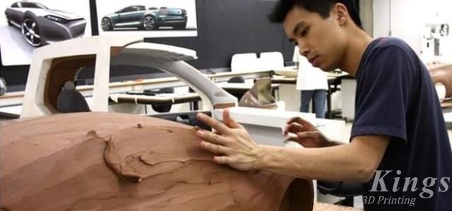 做油泥模型太難，金石三維3D打印制作汽車模型僅需15天！